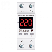 Реле напряжения RE V-50A RostokElectro