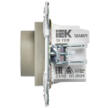 SKANDY Термостат электронный с индикацией SK-T01B бежевый IEK