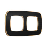 OF640542 Рамка OMEGA Coint Черный Стекло органическоеШампань 2-ая AMBRELLA VOLT