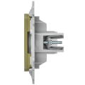 FLITE Розетка HDMI РШДМА-ФлО оливковый IEK