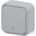 Arvia Electric, Aria, Выключатель звонка, IP-20 (серый)