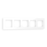 AF220105 Рамка ALFA Techno Белый глянец 5-ая AMBRELLA VOLT