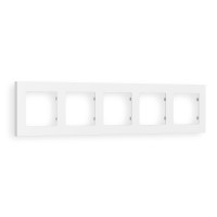 AF220125 Рамка ALFA Techno Белый матовый 5-ая AMBRELLA VOLT