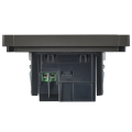 FORTE&PIANO Розетка USB A+C 18Вт FP351 серый IEK