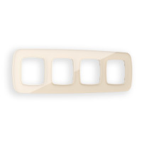 OF350304 Рамка OMEGA Radian Бежевый Стекло закаленное натуральное 4-ая AMBRELLA VOLT