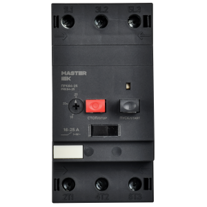 Пускатель ПРК64-25 In=25А Ir=16-25А Ue 690В MASTER IEK