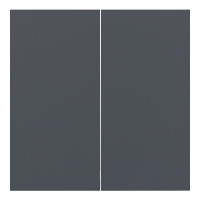 Клавиши для двухклавишного перекрестного выключателя , базальт (35614 BT)