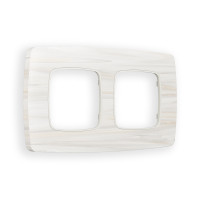 OF940302 Рамка OMEGA Opera Бежевый мрамор 2-ая AMBRELLA VOLT