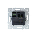 BRITE Розетка USB A+A 5В 3,1А РЮ10-1-БрКр бежевый IEK