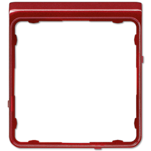 Внешняя рамка Jung CD 500, красный металлик, CDP82RTM