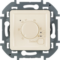 Термостат для теплого пола Legrand Inspiria с выносным датчиком в комплекте, максимальный ток 16 А, напряжение 230 В, цвет Слоновая кость