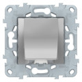 Вывод кабеля Schneider Electric UNICA NEW, скрытый монтаж, алюминий, NU586230