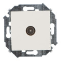 Розетка TV Simon15 одиночная слоновая кость Simon 1591475-031