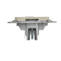 FLITE Розетка компьютерная RJ45 категория 5Е UTP РК5е-1-0-ФлСл сливочный IEK
