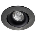 Поворотный встраиваемый точечный светильник AM Group AM302 BK