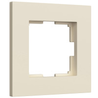 W0012962/ Рамка на 1 пост Slab (айвори софт)