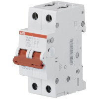 Рубильник 2п SD202/25 рычаг красный ABB 2CDD282101R0025