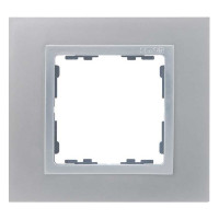 Рамка 1 пост Simon SIMON 82 NATURE, алюминий, 82917-33