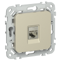 FLITE Розетка компьютерная RJ45 категория 5Е STP РК5е-1-1-ФлШ шампань IEK