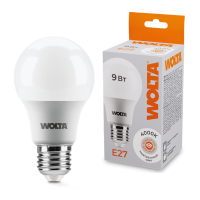Светодиодная лампа WOLTA 25S60BL9E27 9Вт 4000К E27