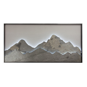 Настенный светильник ROCKS NU BK L120