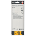 BRITE Рамка 3-местная РУ-3-1-Бр металл черный RE IEK