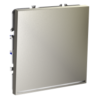 Выключатель встраиваемый VOLTUM S70 одноклавишный с подсветкой 10А, (шелк)