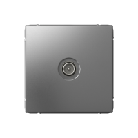 ARTGALLERY TV РОЗЕТКА проходная 4DB, механизм, СТАЛЬ GAL000992