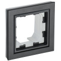 Рамка 1-м IP44 BRITE РУ-1-БрЧ-44 черн. IEK BR-M12-44-K02