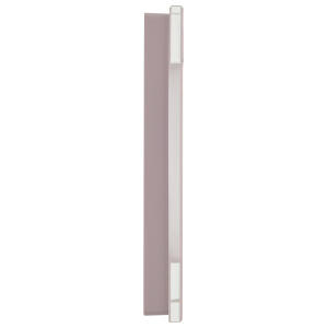 BRITE Рамка 1-местная РУ-1-2-Бр стекло розовый матовый IEK