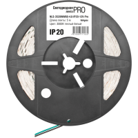 Лента светодиодная 71 703 NLS-3528WW60-4.8-IP20-12V-Pro R5 4.8Вт/м (уп.5м) тепл. бел. Navigator 71703
