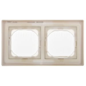 FLITE Рамка 2-местная IP55 Рпро-2-55-ФлСл сливочный IEK