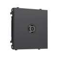MS913010 Комплект механизма TV розетки оконечной SIGMA Графит Мягкое касание 50-870 MHz 1dB QUANT PRO (SP9130, PR202)