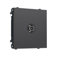 MS913010 Комплект механизма TV розетки оконечной SIGMA Графит Мягкое касание 50-870 MHz 1dB QUANT PRO (SP9130, PR202)
