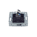 BRITE Розетка компьютерная RJ45 кат.5E РК10-БрМ маренго IEK
