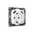 MO109010 Комплект механизма электрической розетки OMEGA Белый глянец 2USB AA 18W быстрая зарядка сз QUANT OP1090, VM155 AMBRELLA VOLT