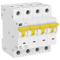 Автоматический выключатель M06N 4P D 6А MASTER IEK