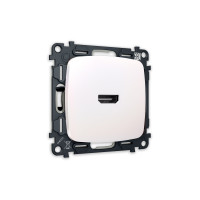 MO214010 Комплект механизма розетки HDMI 2.0 OMEGA Жемчуг 40V500mA 2.0GHz 5-18Gbits QUANT OP2140, VM222 AMBRELLA VOLT