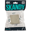 SKANDY Заглушка с суппортом SK-C01B бежевый IEK