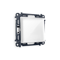 MA101030 Комплект механизма 1-кл перекрестного выключателя ALFA Белый глянец QUANT AP1010, VM112 AMBRELLA VOLT