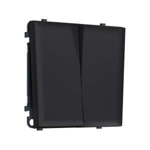 MS983010 Комплект механизма 2-кл выключателя SIGMA Черный Мягкое касание 10A-250V QUANT PRO (SP9830, PR115)