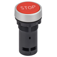 Кнопка IP65 с маркировкой "STOP" моноблок 1NC красная MASTER IEK