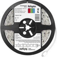 Лента светодиодная 71 834 NLS-5050RGBM30-5-IP65-12V 5Вт/м Бегущая волна (уп.5м) Navigator 71834