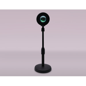 Атмосферная светодиодная настольная лампа с пультом 3W RGB 3Вт