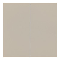 Клавиши двухклавишного выключателя, латте (35611 LT)