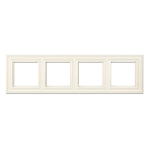 Рамка 4 поста Jung ECOPROFI DECO, бежевый, EPD484