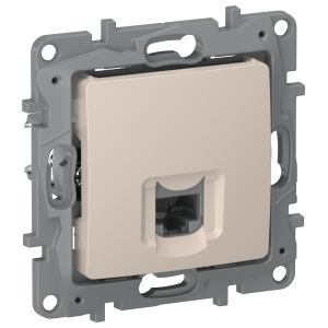 IEKETIKA Розетка компьютерная RJ45 категория 5Е UTP 6711411 песочный IEK