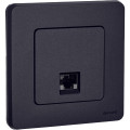 INSPIRIA Розетка компьютерная RJ45 категория 6 UTP антрацит
