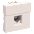 Розетка компьютерная 2мод. РКИ-20-00-П RJ45 кат.5E UTP механизм PRIMER IEK CKK-40D-RI2-K01