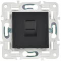 SKANDY Розетка компьютерная RJ45 кат.5E SK-K01Bl черный IEK
